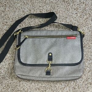 Skip Hop Black and White Women's Bag